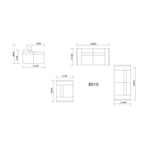 MI-8020 Soho (Grey)