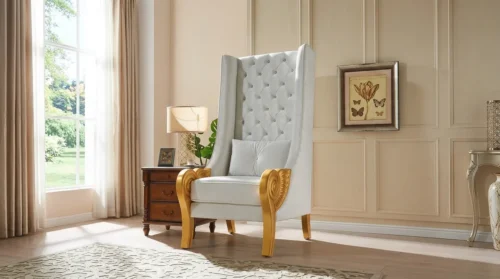 IMG_2592 A-CH02 Throne 62.5" Tall (White)