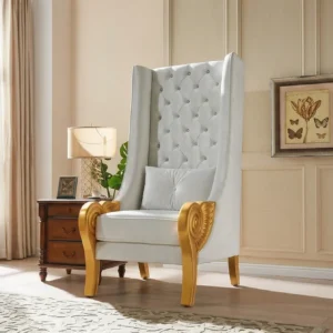 IMG_2592 A-CH02 Throne 62.5" Tall (White)