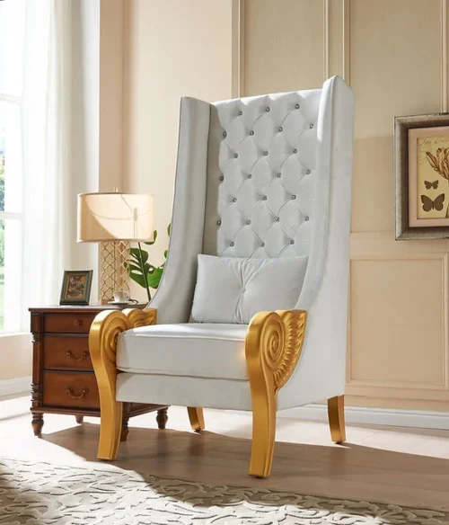 IMG_2593 A-CH02 Throne 62.5" Tall (White)